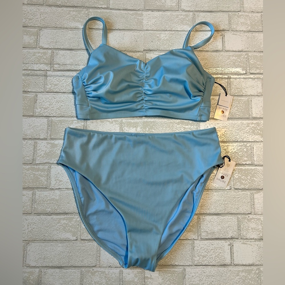 Shade & Shore Light Blue Bikini Set